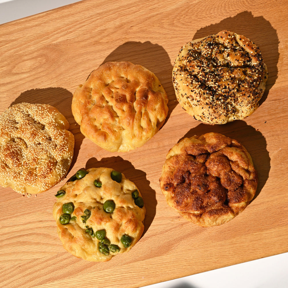 
                  
                    Take + Bake Focaccia
                  
                